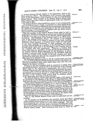 Federal Reserve Act  of1913