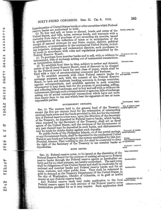 Federal Reserve Act  of1913