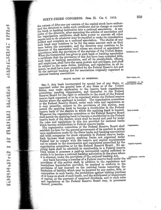 Federal Reserve Act  of1913