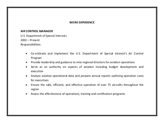 interests for resumes