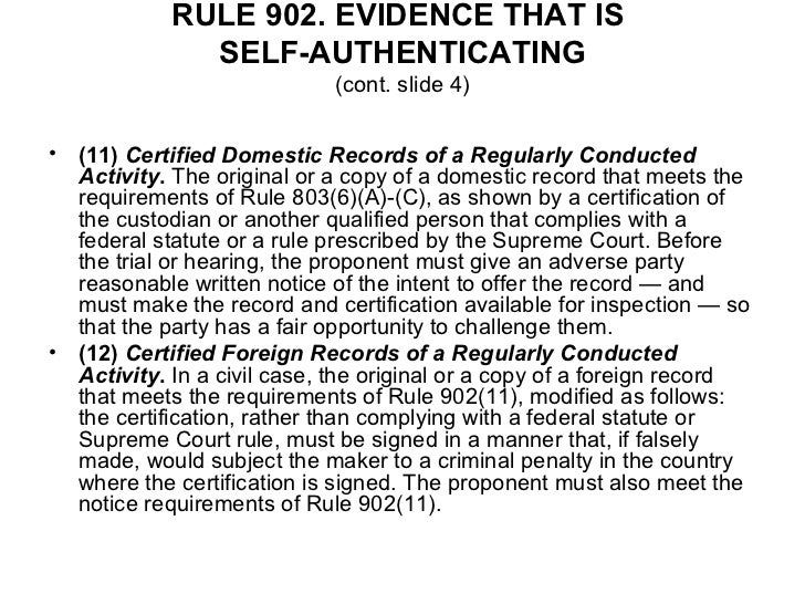 Federal Rules of Evidence Restyled, December 1, 2011 "PowerPoint"