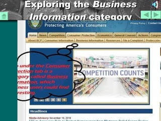 Exploring the  Business   Information  category 