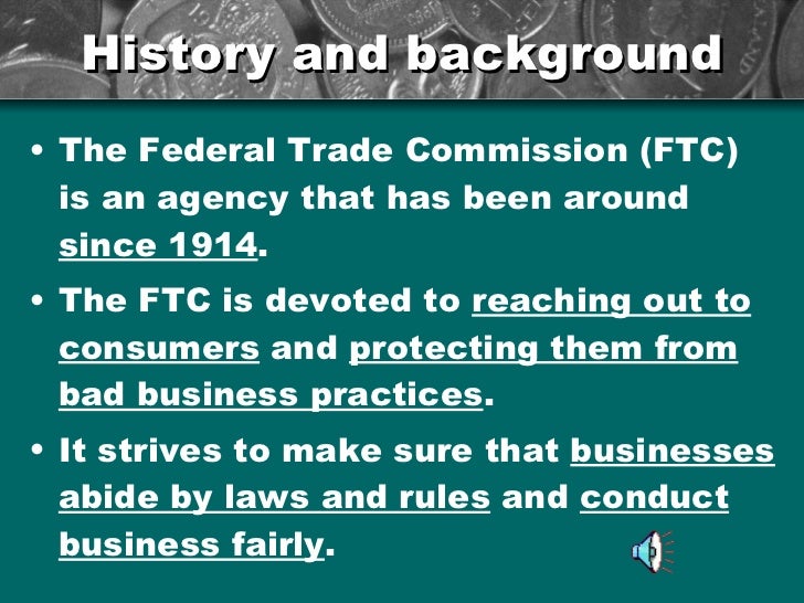 Federal Trade Commission Ppt Presentation21 Federal Trade Commission Ppt Presentation21