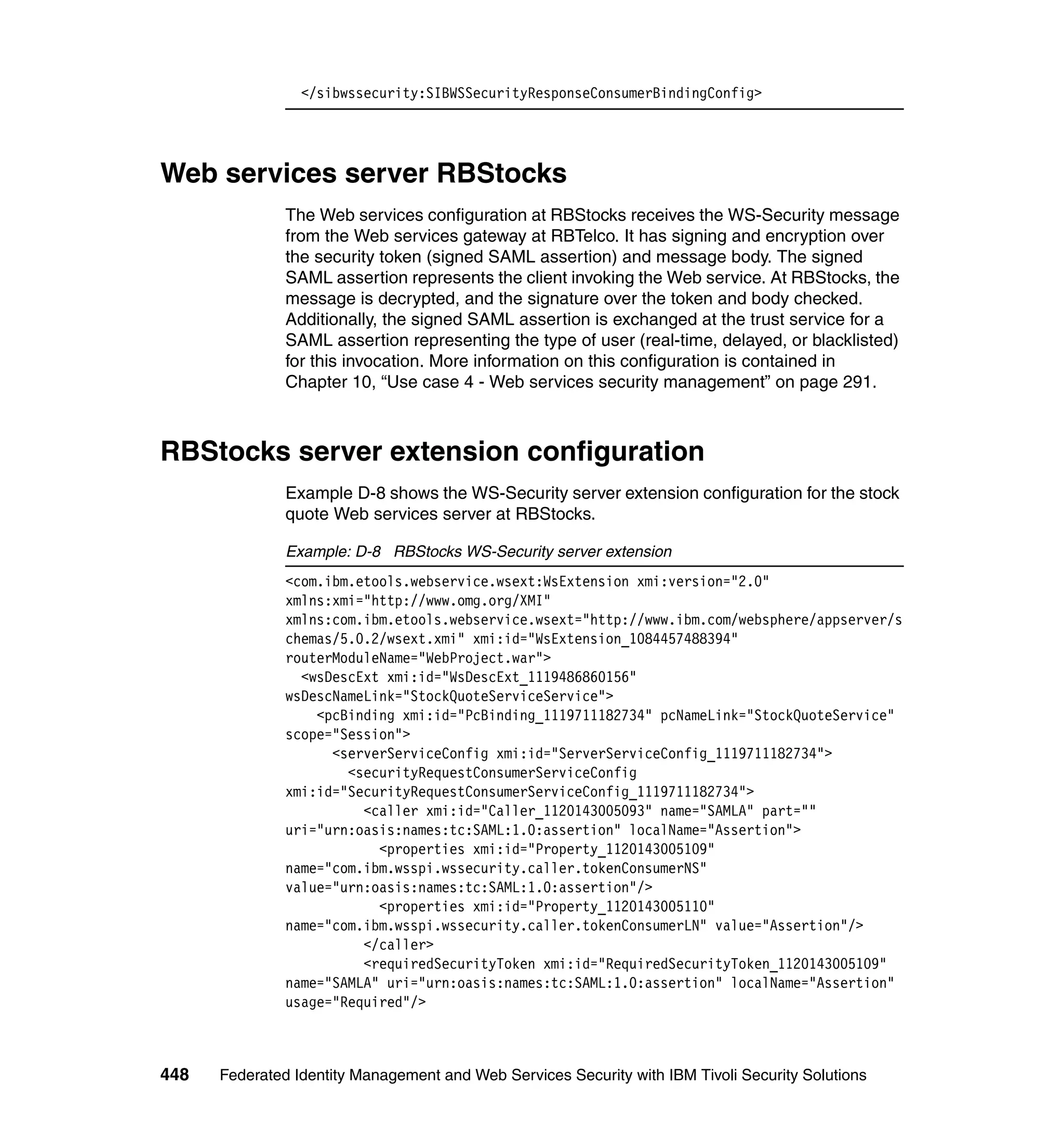 Federated identity management and web services security with ibm tivoli security solutions sg246394