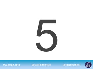 #WebsuCarta @dolabschool@sleepingcreep
 