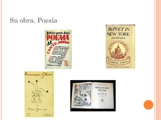 Su obra. Poesía
 