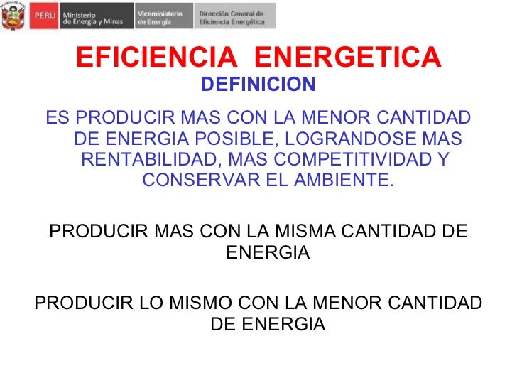 Federico villarreal eficiencia energetica teoría