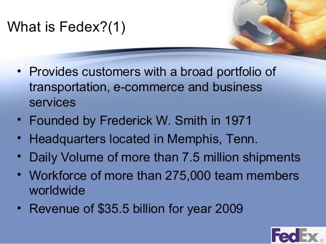 fedex strategy fedex supply chain