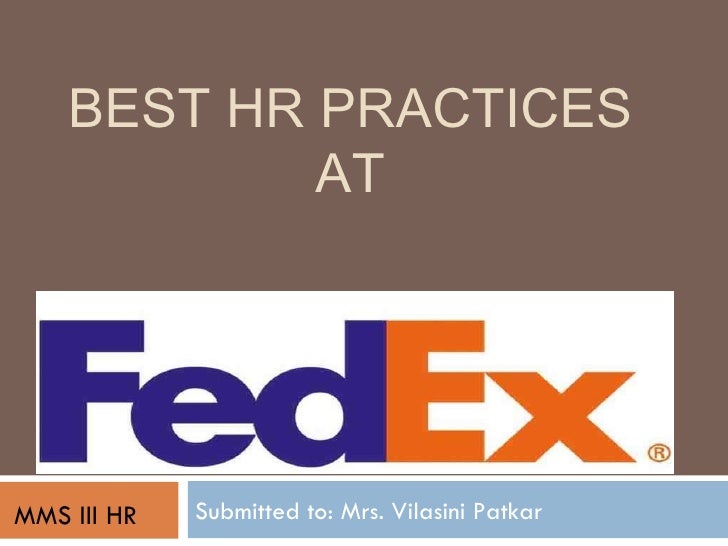 fedex hr number