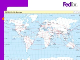 Major Hub of Air Ports & Routes of the World
 