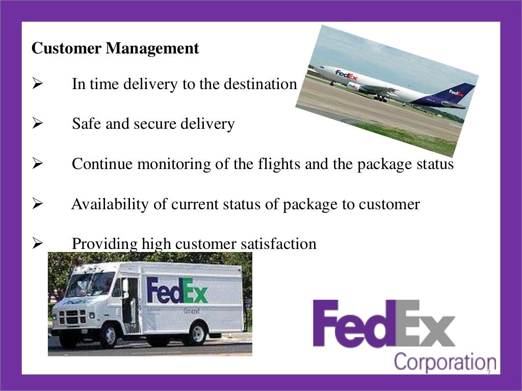 FedEx mis_case study
