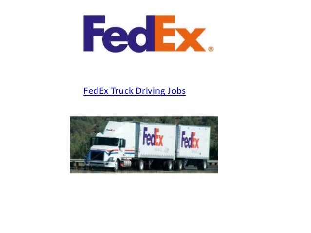 Fedex Owner Operator Truck Driving Jobs FedEx Truck Driving Jobs