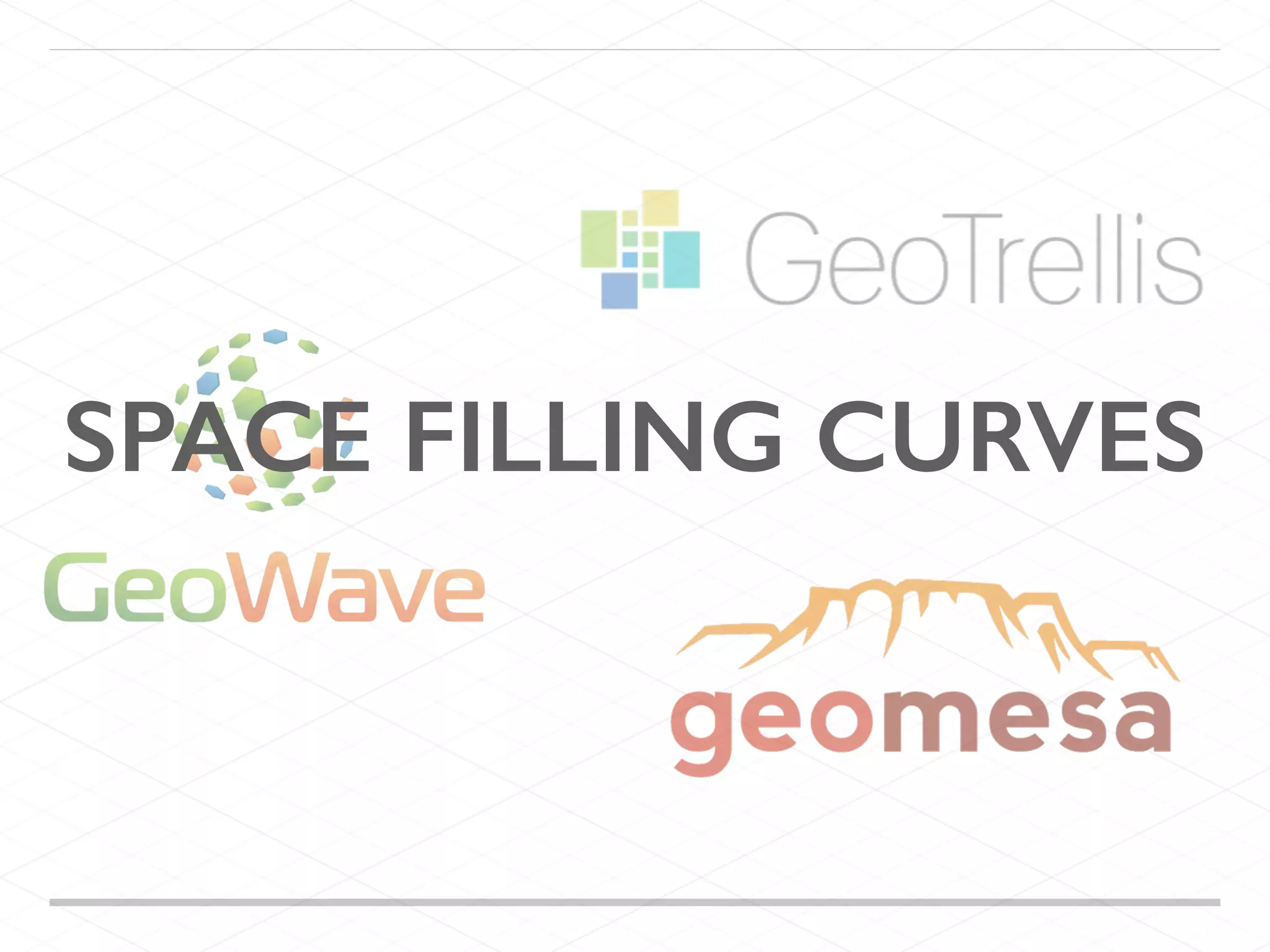 SPACE FILLING CURVES
 