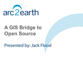 A GIS Bridge to
Open Source
 