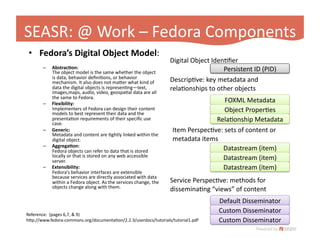 Fedora App Slide 2009 Hastac