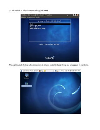 Fedora virtual box | PDF