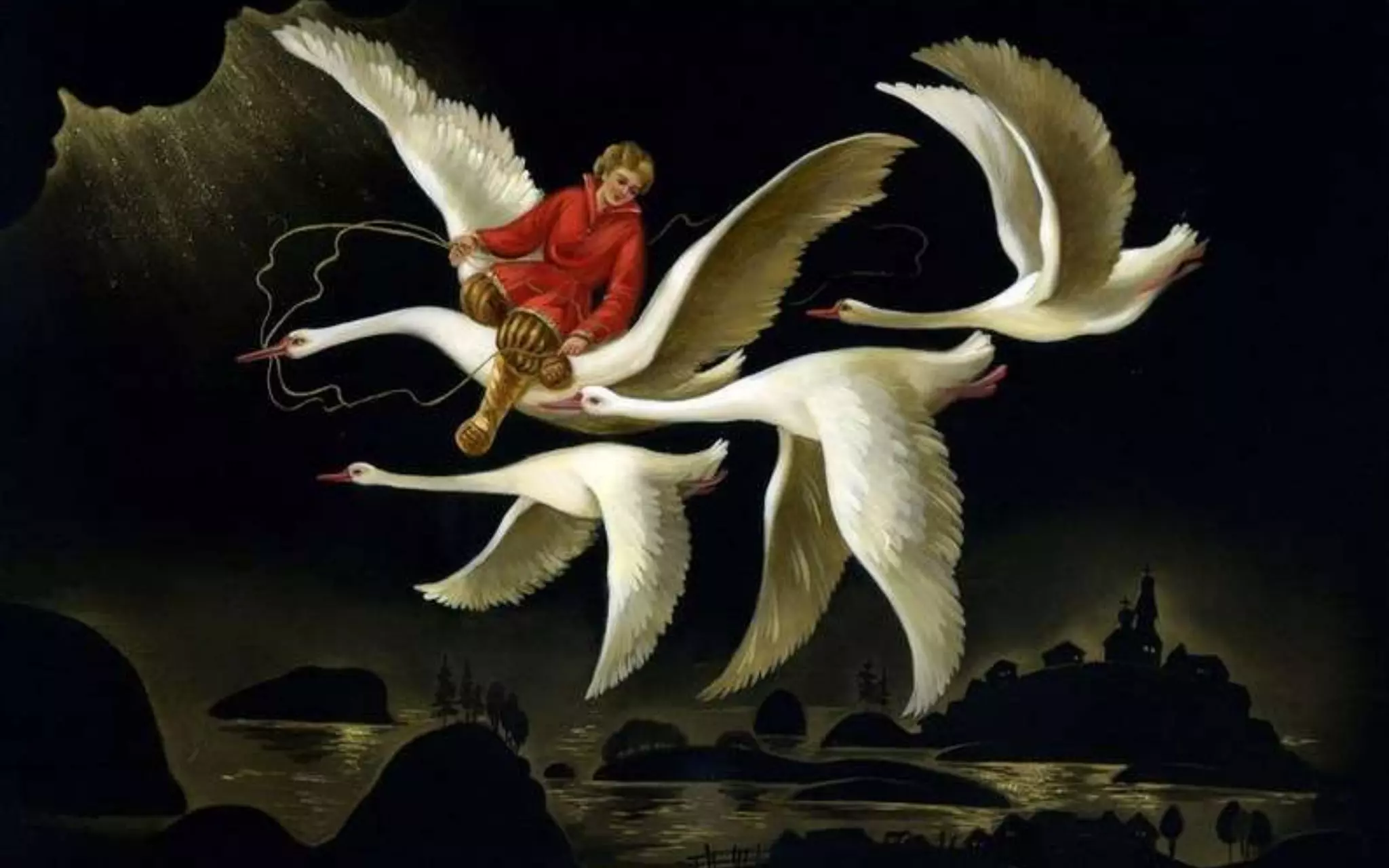 Fedoskino Miniature and Fairy Tales - Russian lacquer