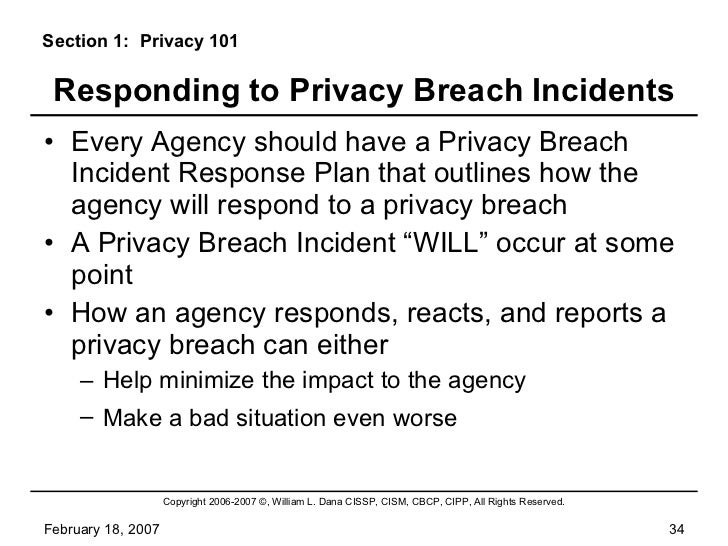 U S Federal Privacy Protection An Overview Concepts And History Of