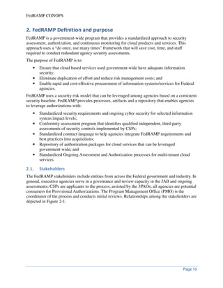 FedRAMP concept-of-operations-conops | PDF