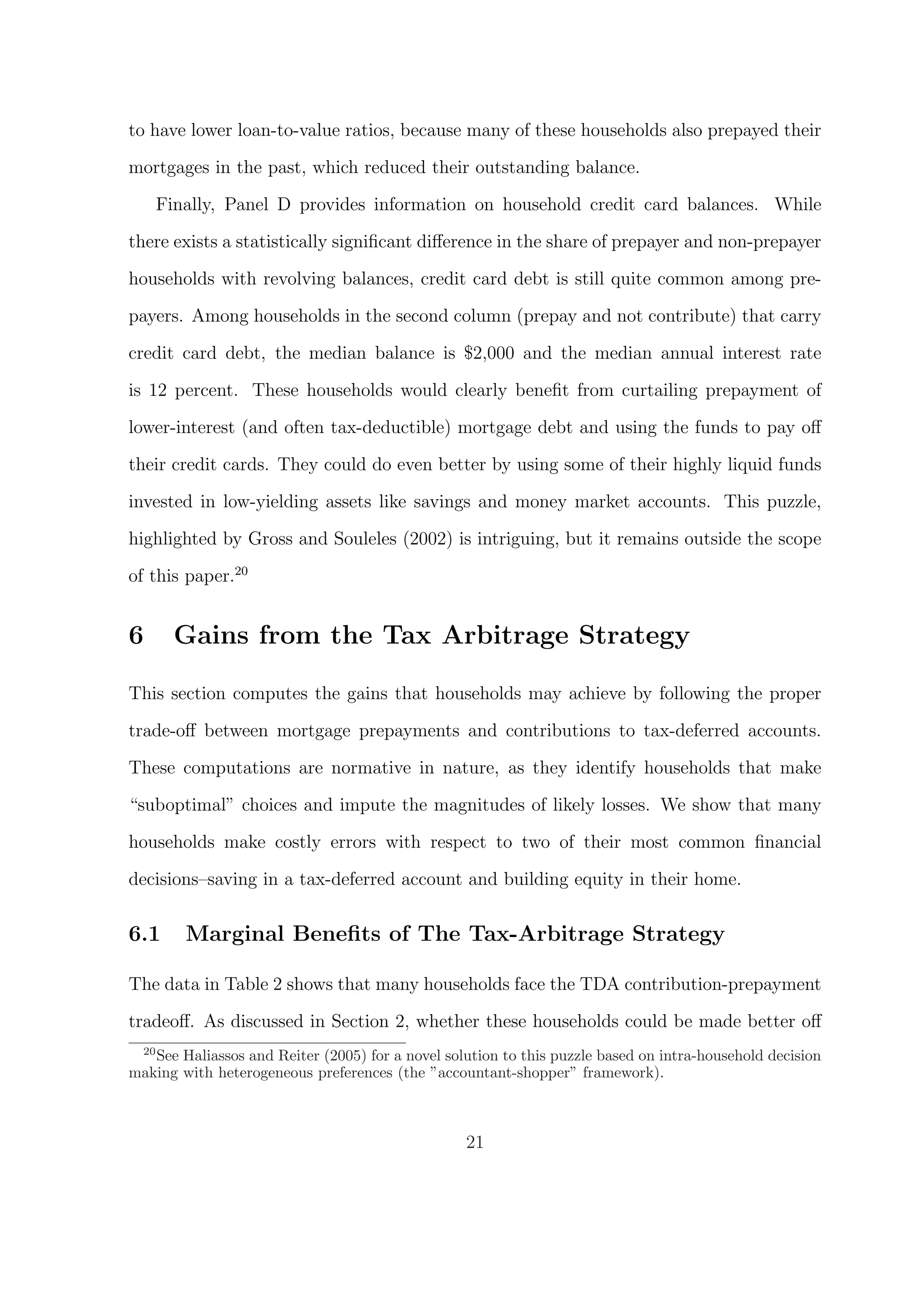 Fed Reserve Study 2006