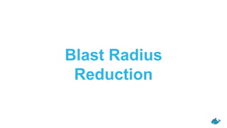 Blast Radius
Reduction
 