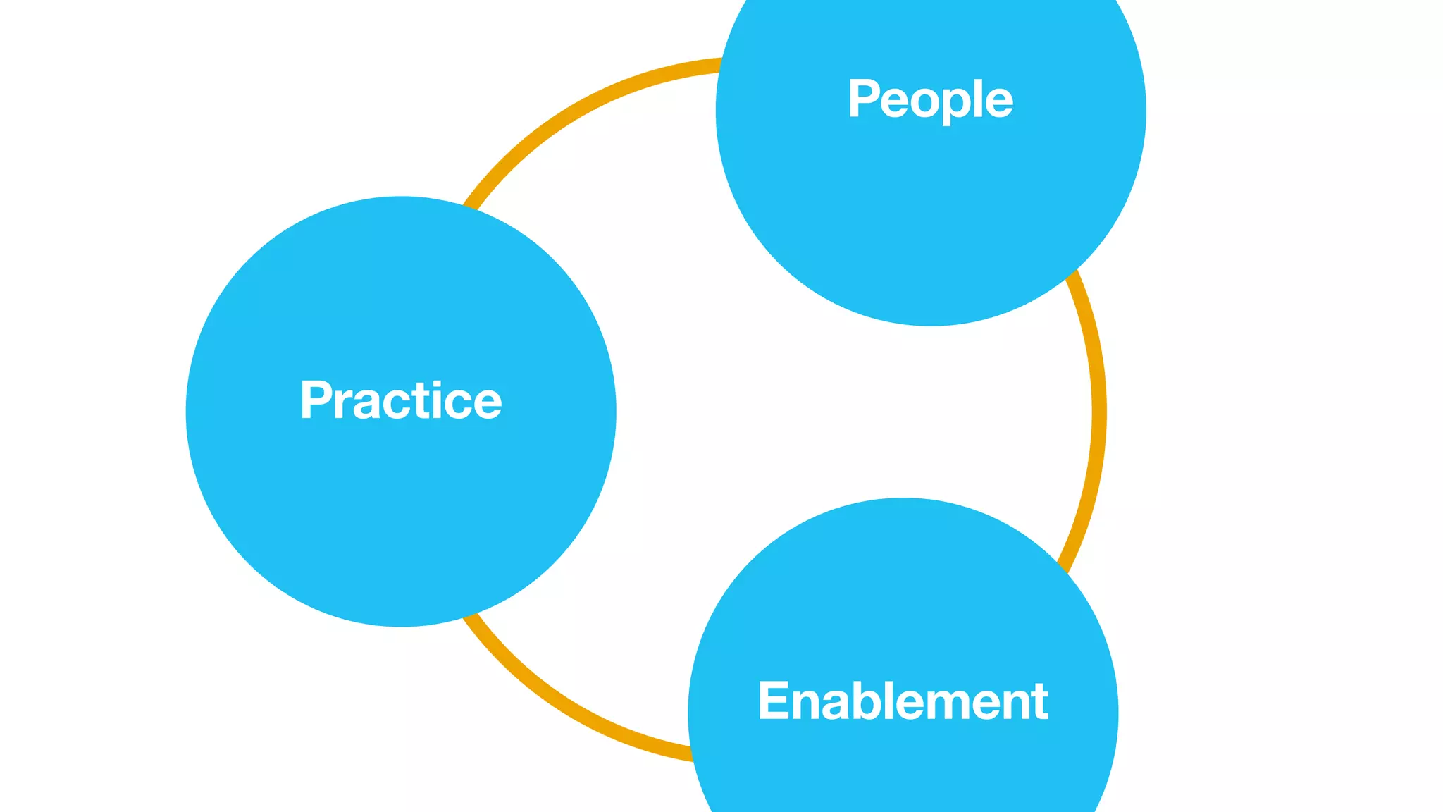 Practice
People
Enablement
 