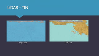 LiDAR - TIN
High Tide Low Tide
 