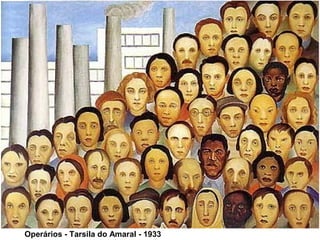 Operários - Tarsila do Amaral - 1933
 