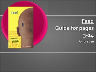 Feed  Guide for pages 3-14 Ambre Lee 