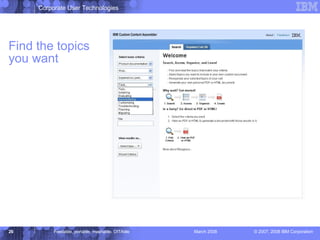 Find the topics  you want 