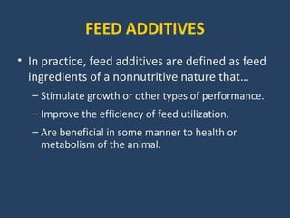 feed additives