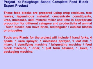 Fodder Block Business FEED AND FODDER MGMT.ppt