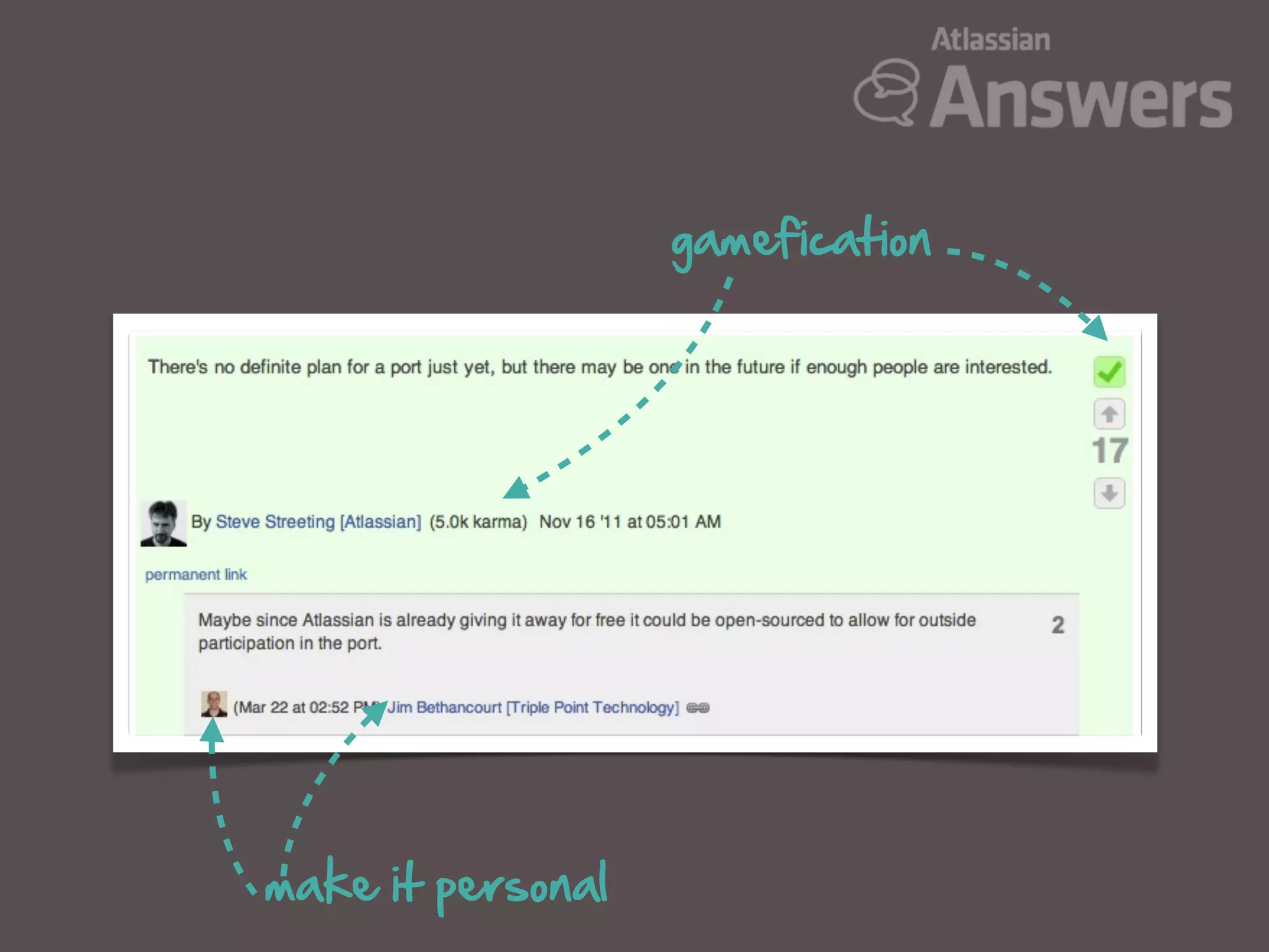 gamefication




make  it  personal
 