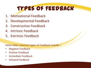 Feedback | PPT