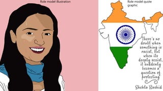 Role model illustration Role model quote
graphic
 