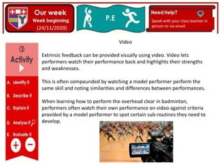 Higher PE - Feedback | PPTX