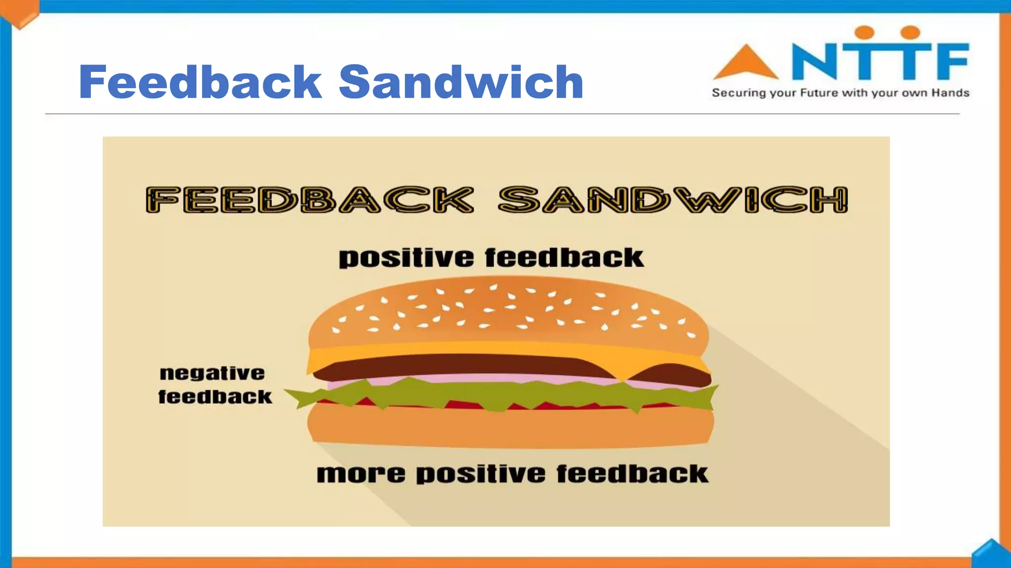 Feedback Sandwich
 