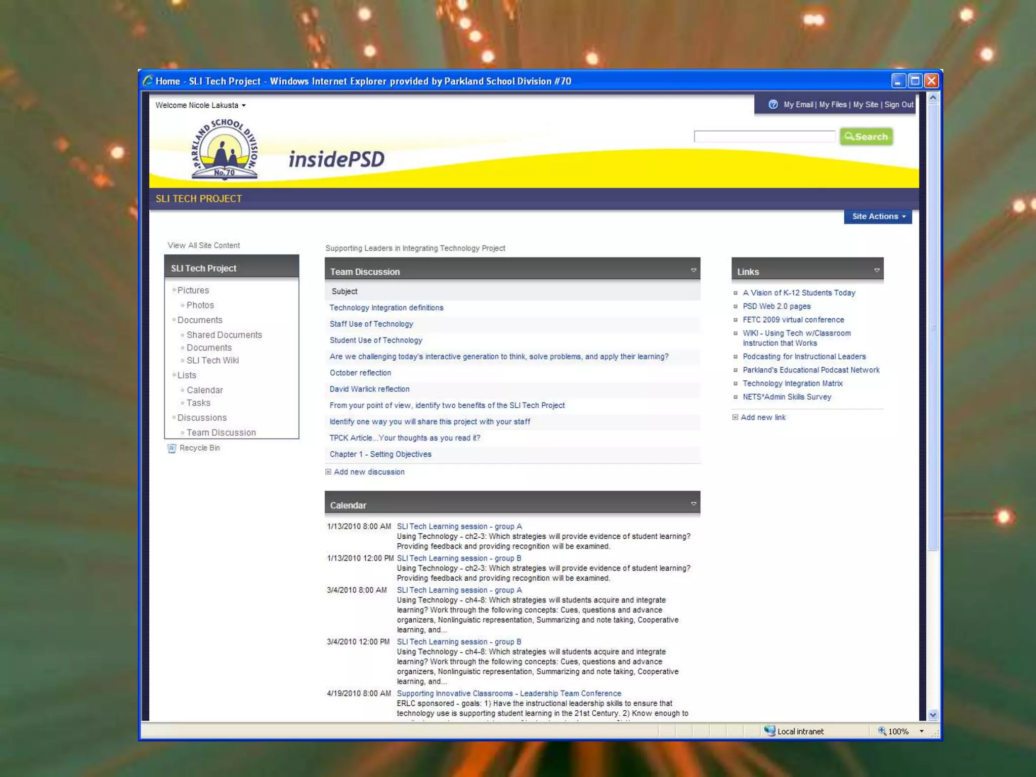 Learning to Change – Changing to Learn