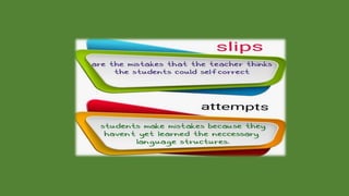 Feedback & Error correction 