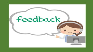 Feedback & Error correction 