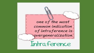 Feedback & Error correction 