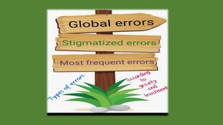 Feedback & Error correction 