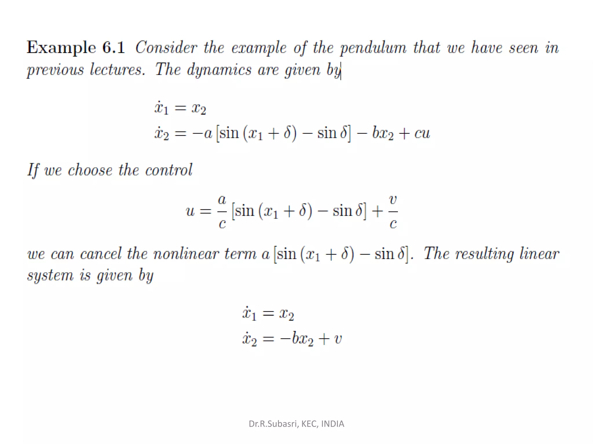 Dr.R.Subasri, KEC, INDIA
 