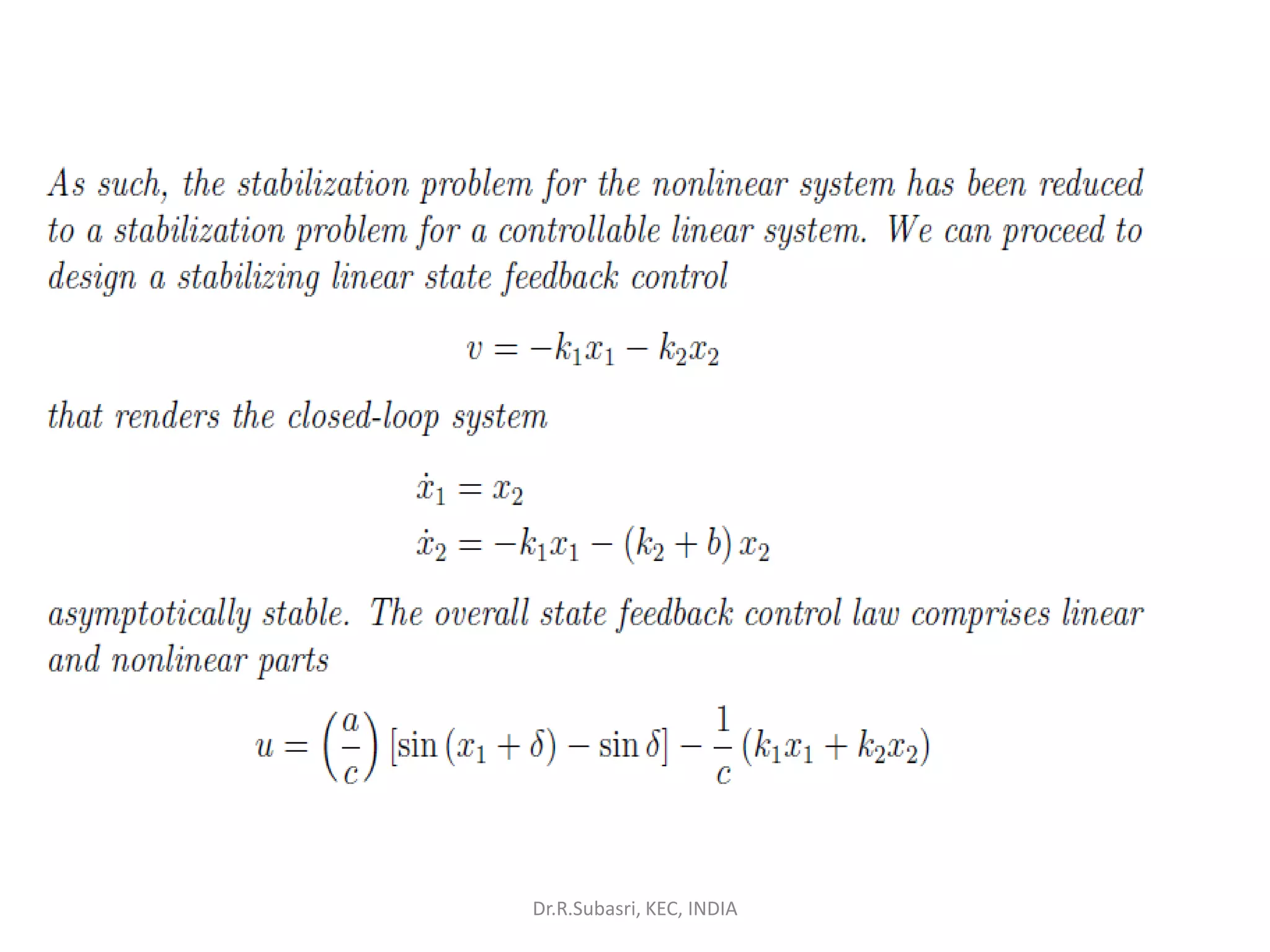 Dr.R.Subasri, KEC, INDIA
 