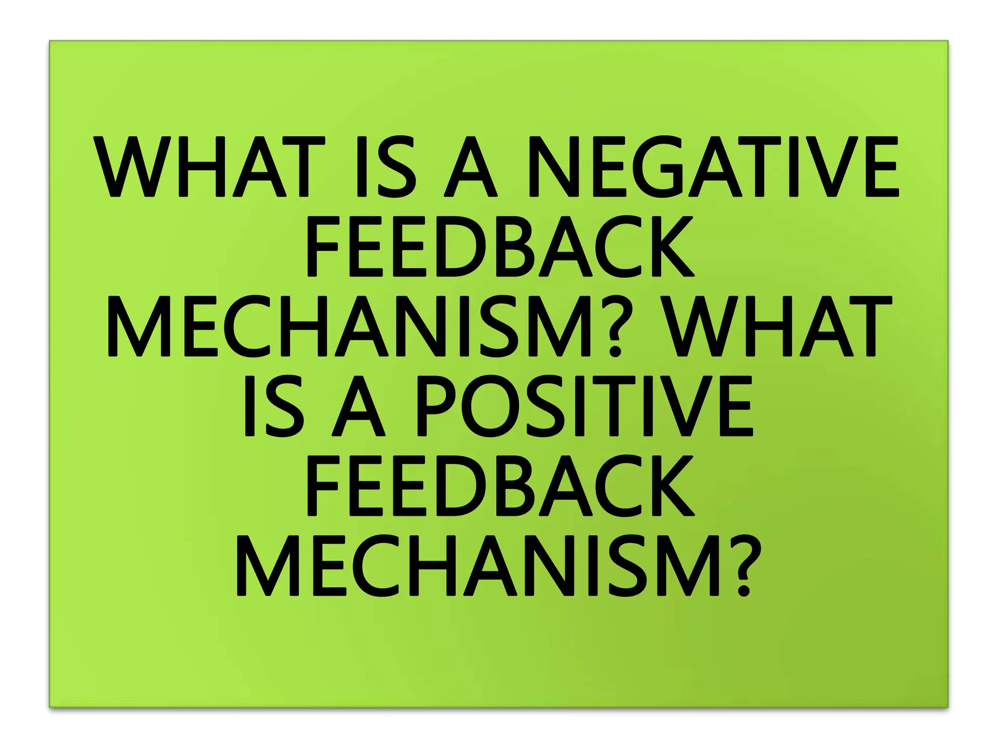 What Is Feedback Knock - jd43yii