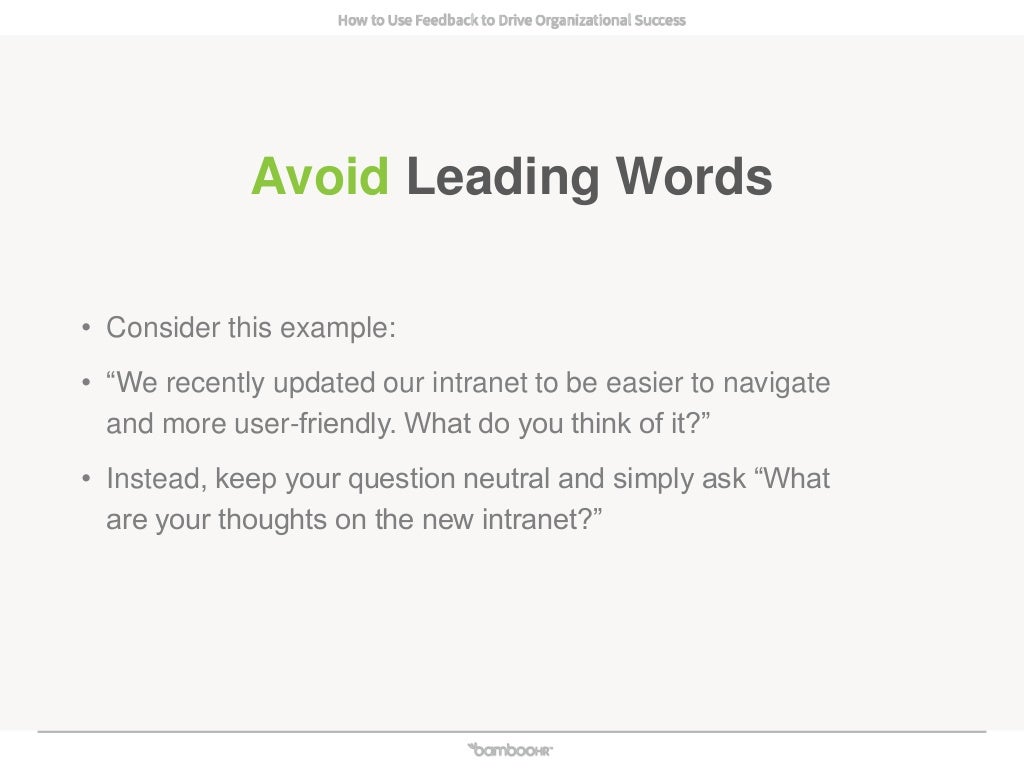 The more questions you ask,