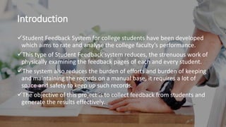 Feedback System in PHP (Mini Project).pptx