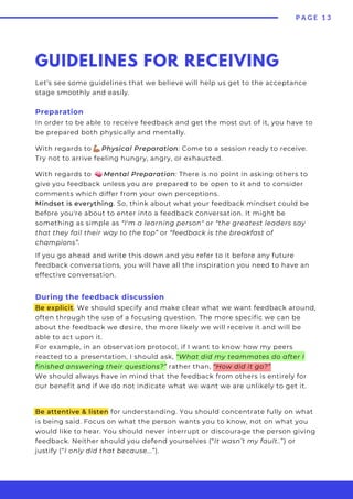 Feedback Your Way - The Ultimate Guide for Effective Feedback | PDF