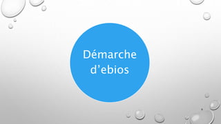 Démarche
d’ebios
6
 