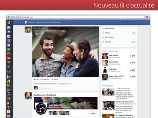 Nouveau ﬁl d’actualité
 